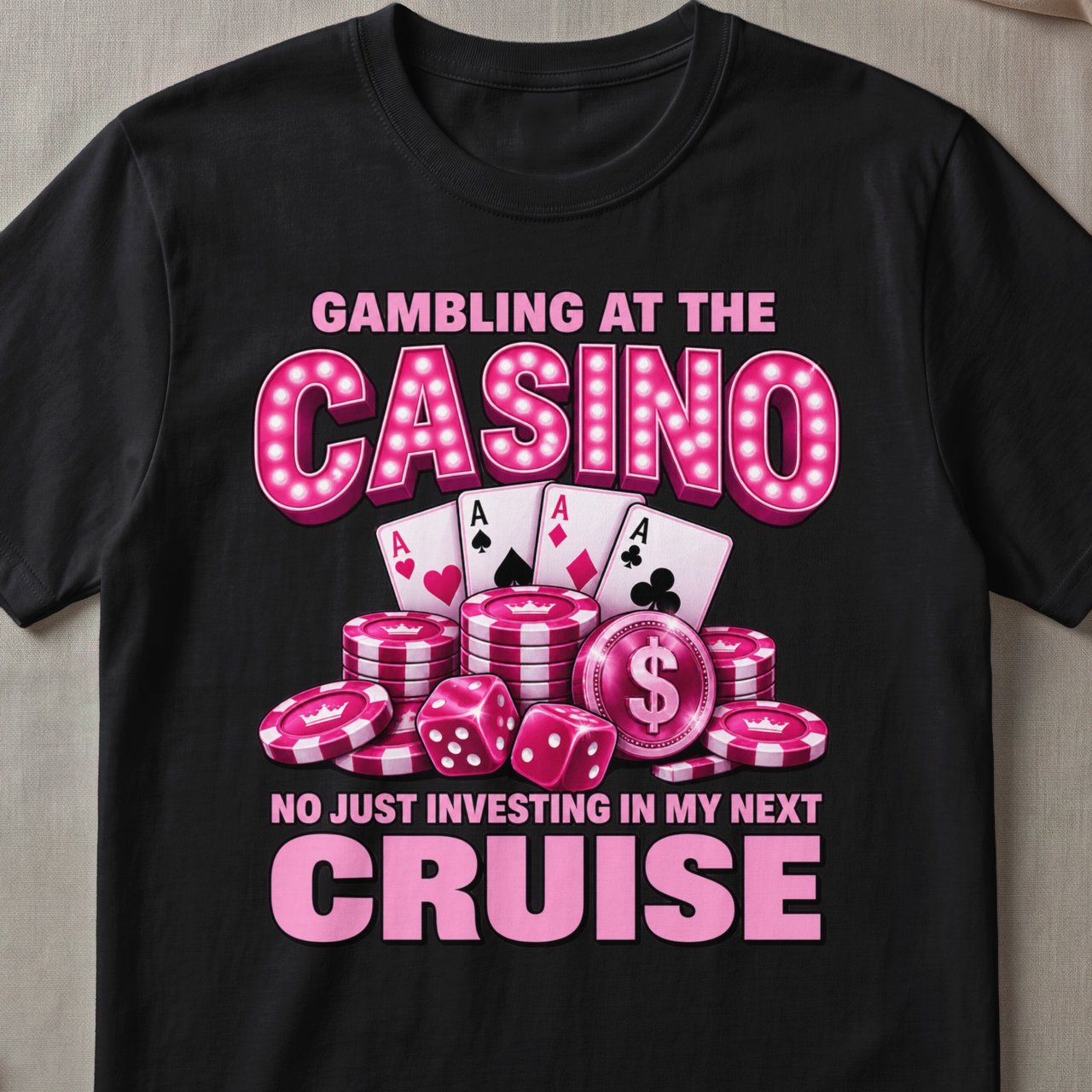 Casino Cruise Investor Graphic T-Shirt