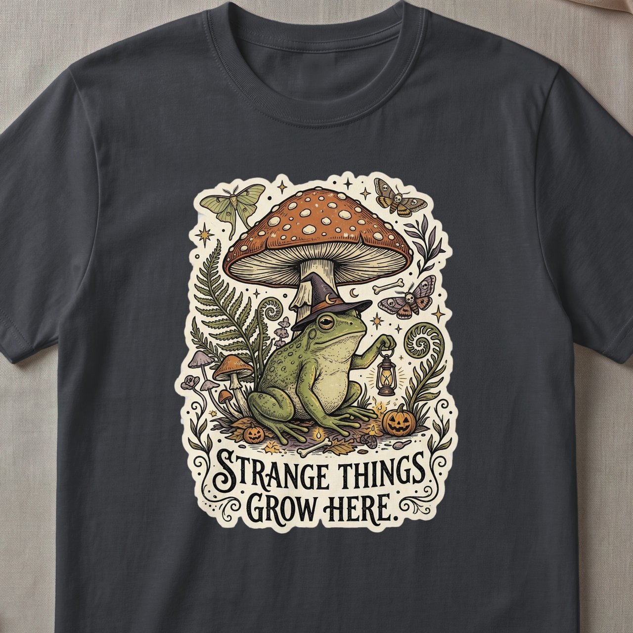 Strange Things Grow Here Tee
