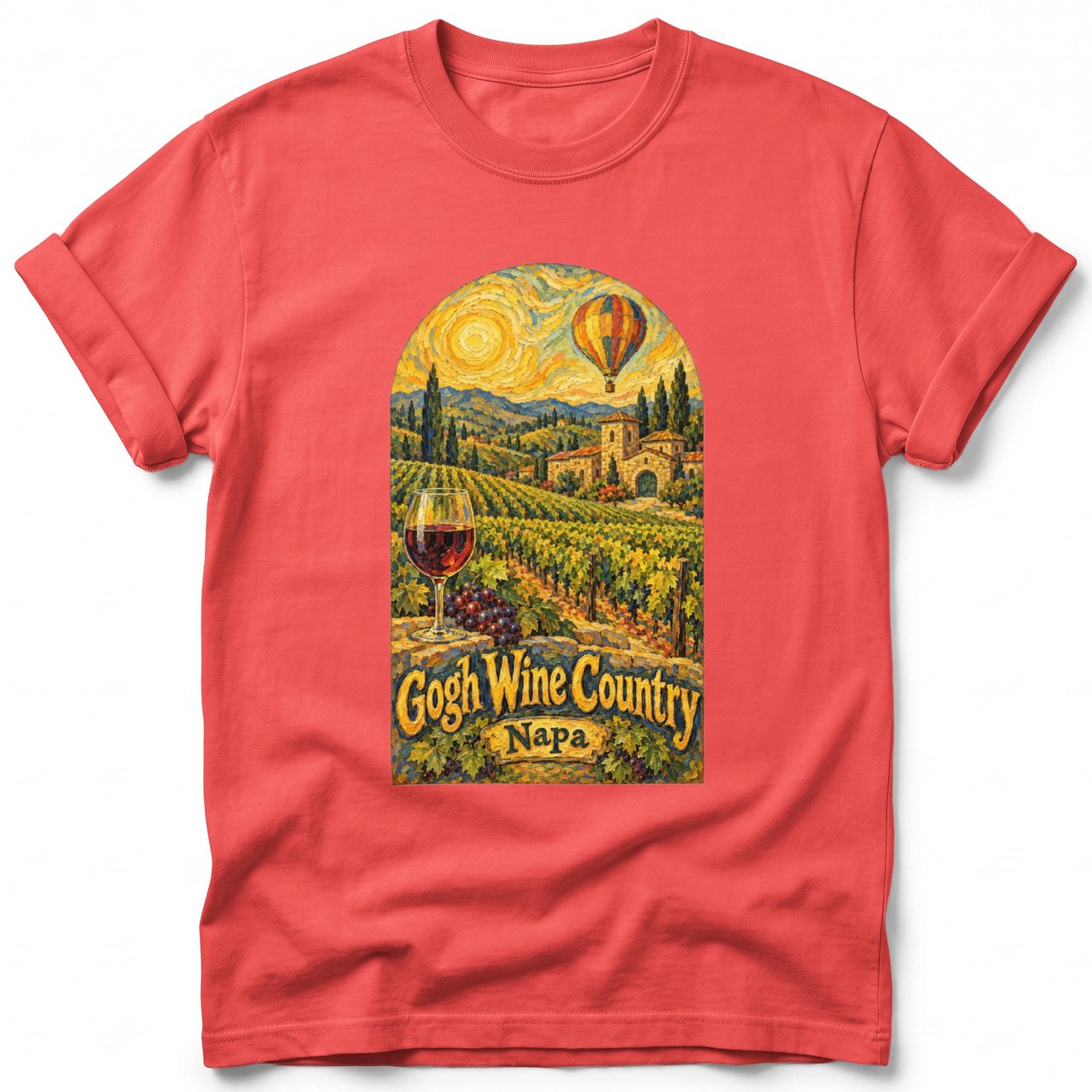 Gogh Wine Country ~ Comfort Colors Premium Tee