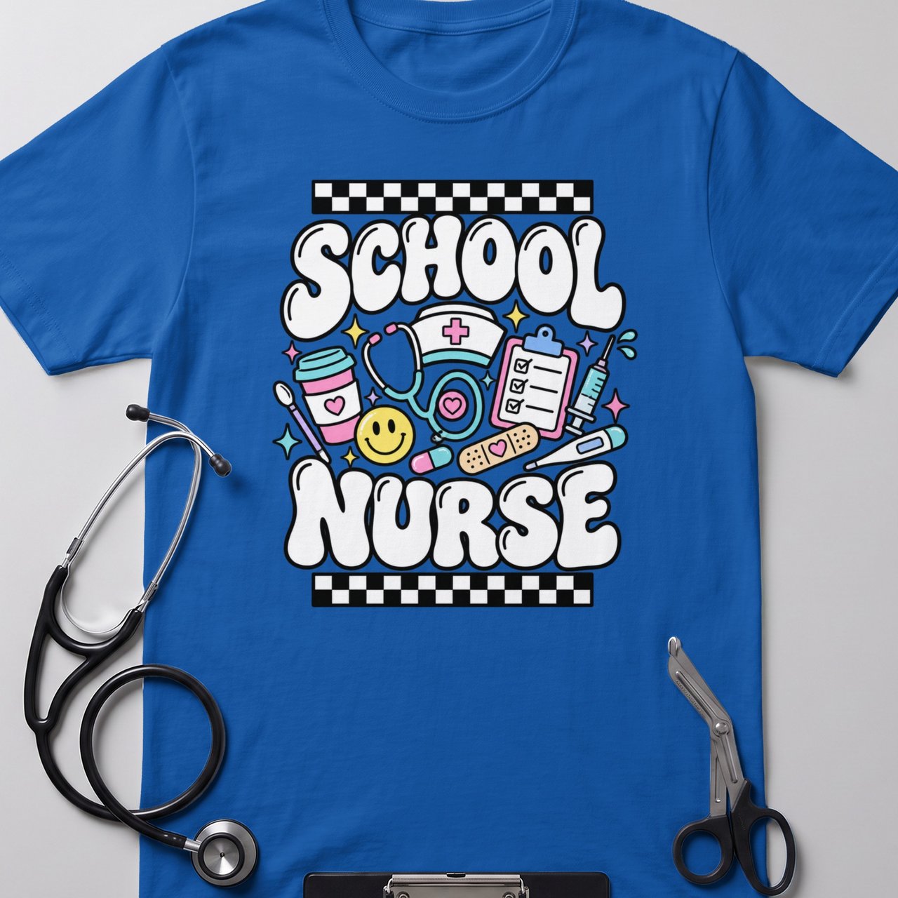 Retro School Nurse Tee
