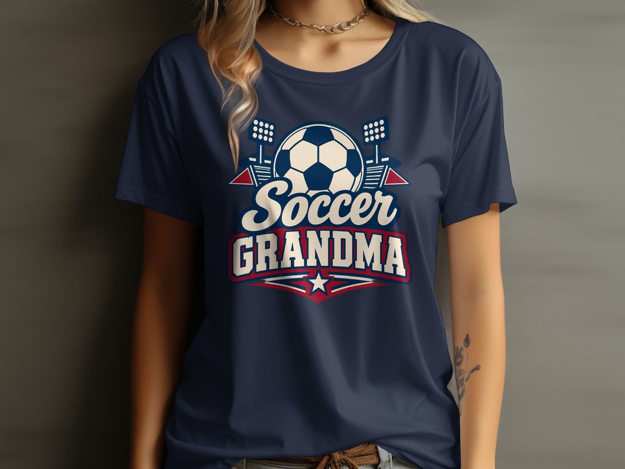 Soccer Grandma Tee or Sweatshirt