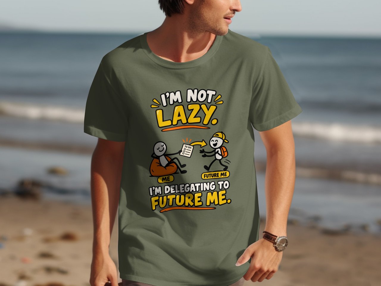 Delegating To Future Me Tee