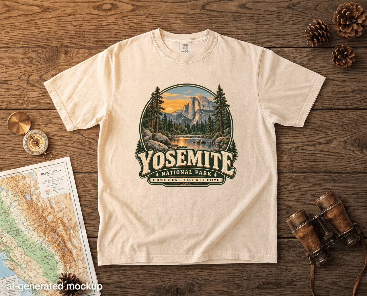 Vintage Yosemite National Park Tee