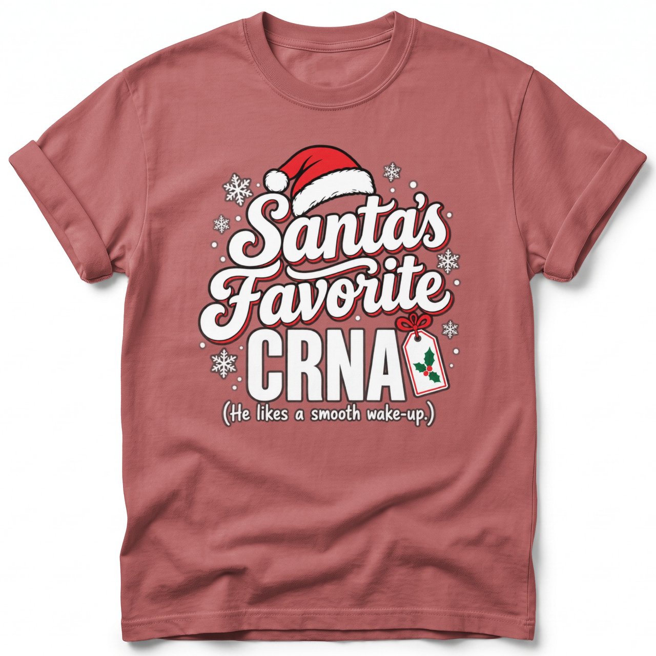 Santa's Favorite CRNA Tee