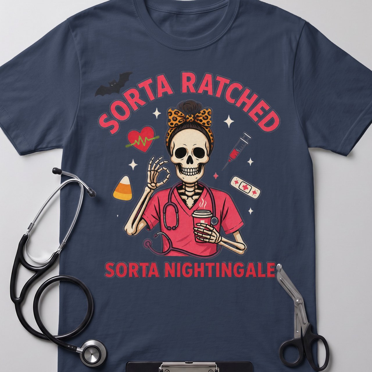 Sorta Ratched Sorta Nightingale Tee