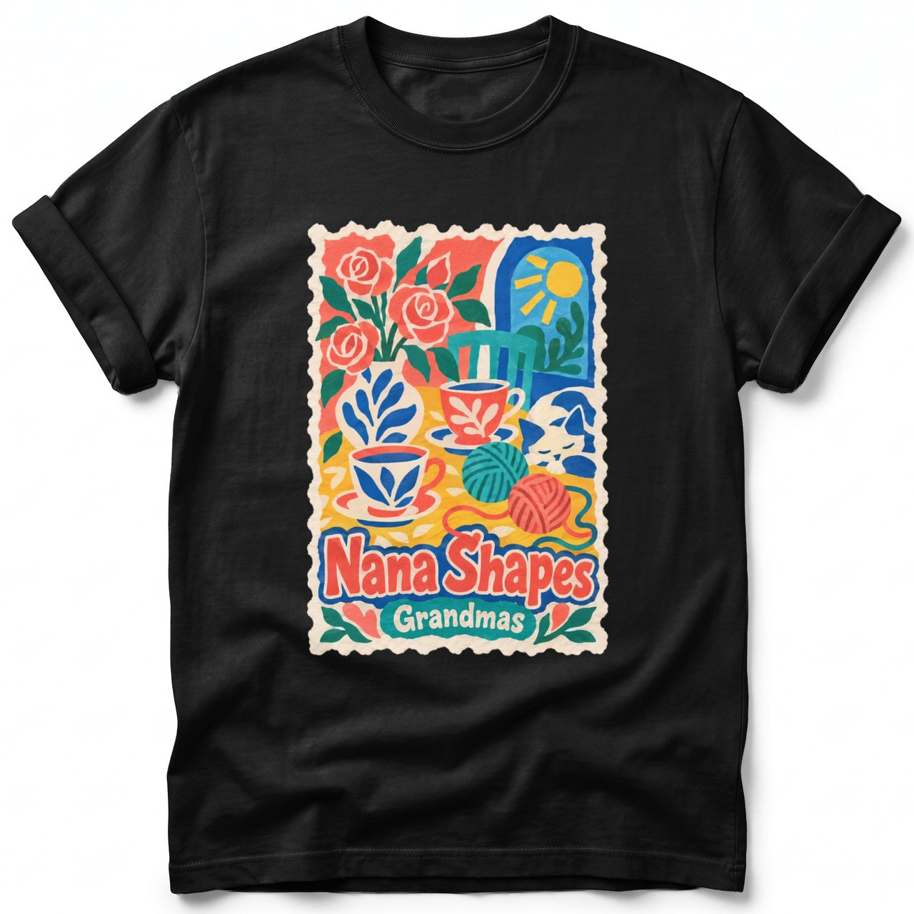 Nana Shapes ~ Comfort Colors Premium Tee