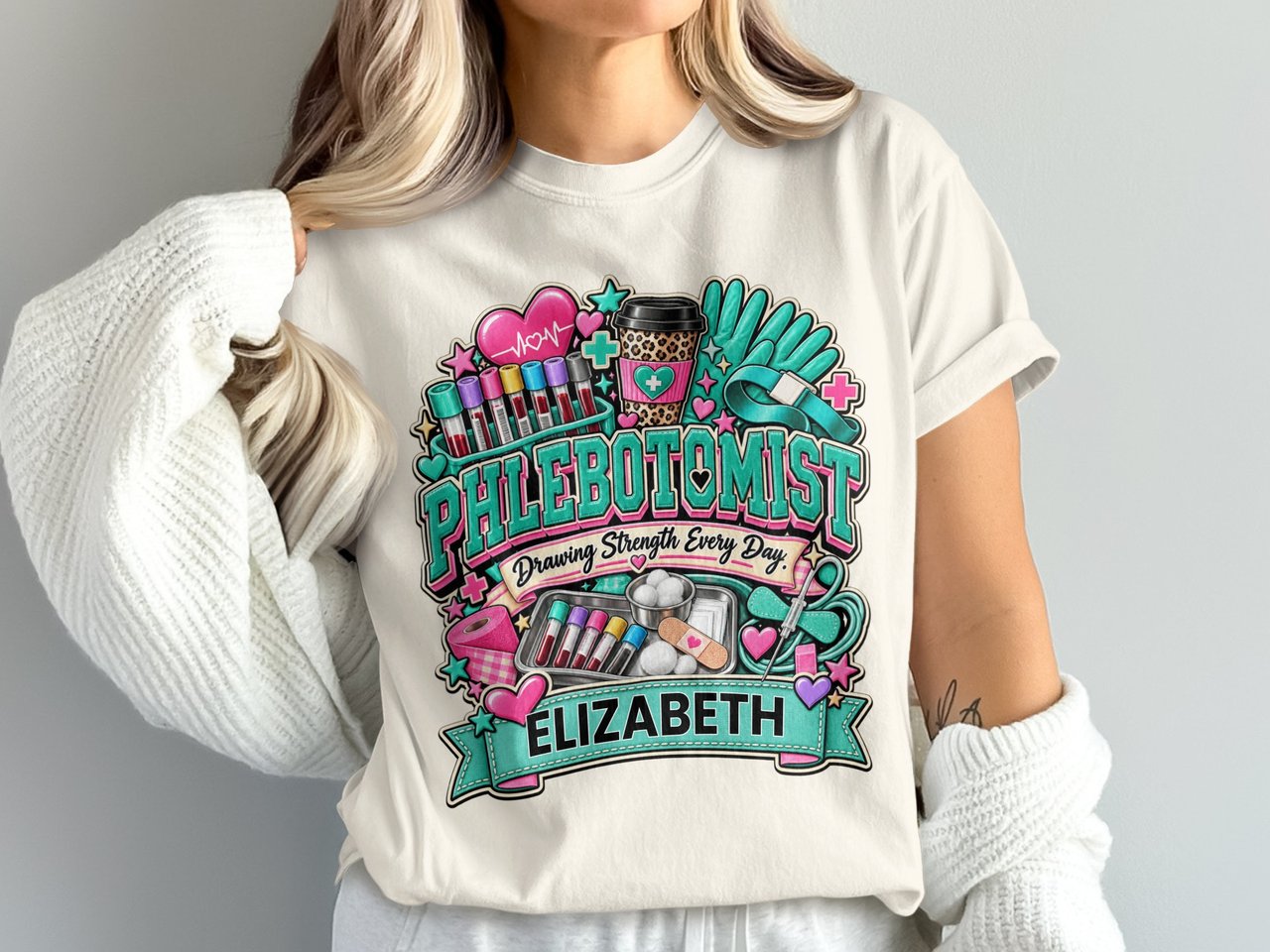 Phlebotomist Custom T-Shirt Comfort Colors®