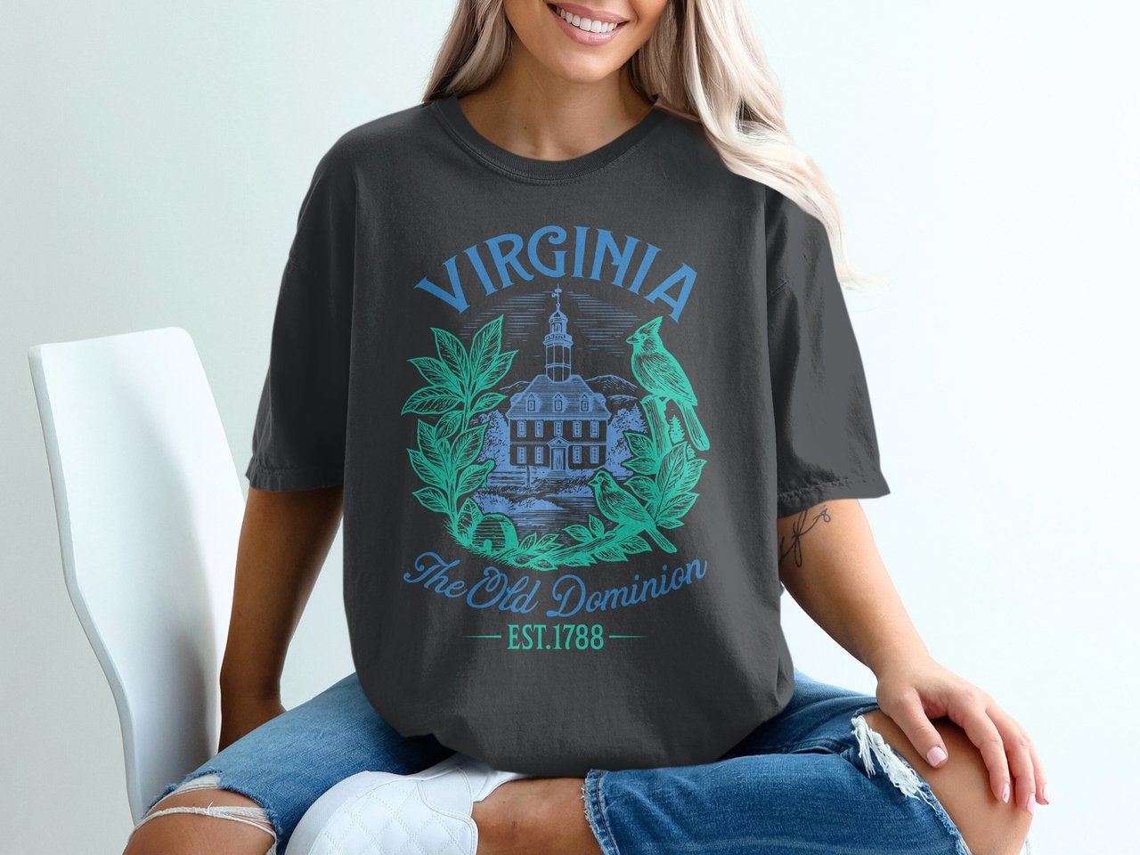 Virginia Old Dominion Heritage Graphic Tee