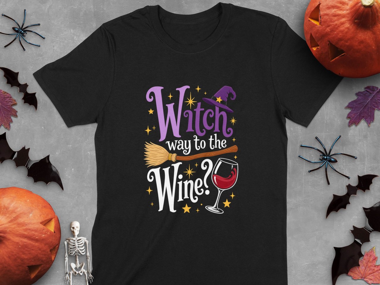 Witch Way to the Wine Tumbler