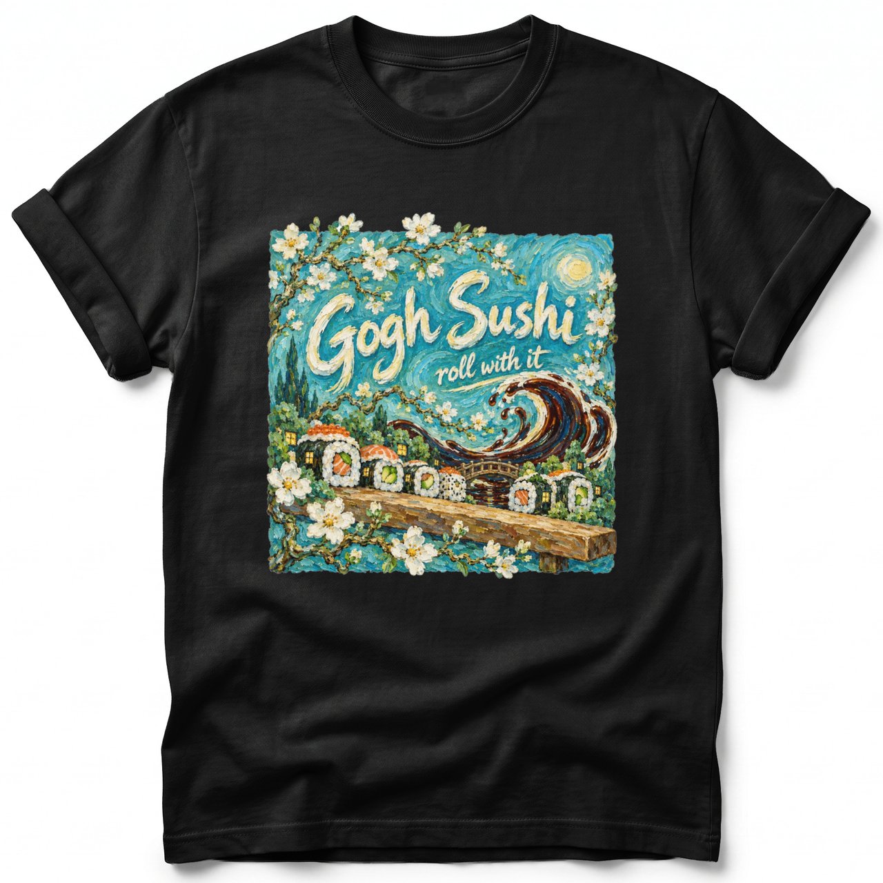 Gogh Sushi ~ Comfort Colors Premium Tee