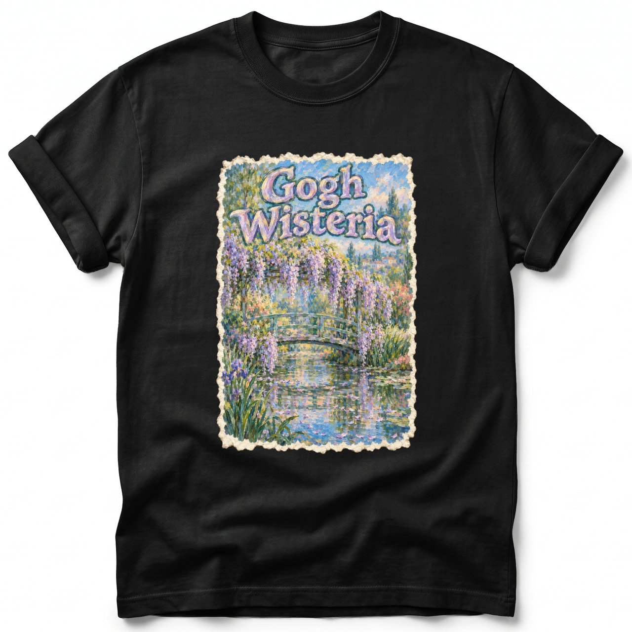 Gogh Wisteria ~ Comfort Colors Premium Tee