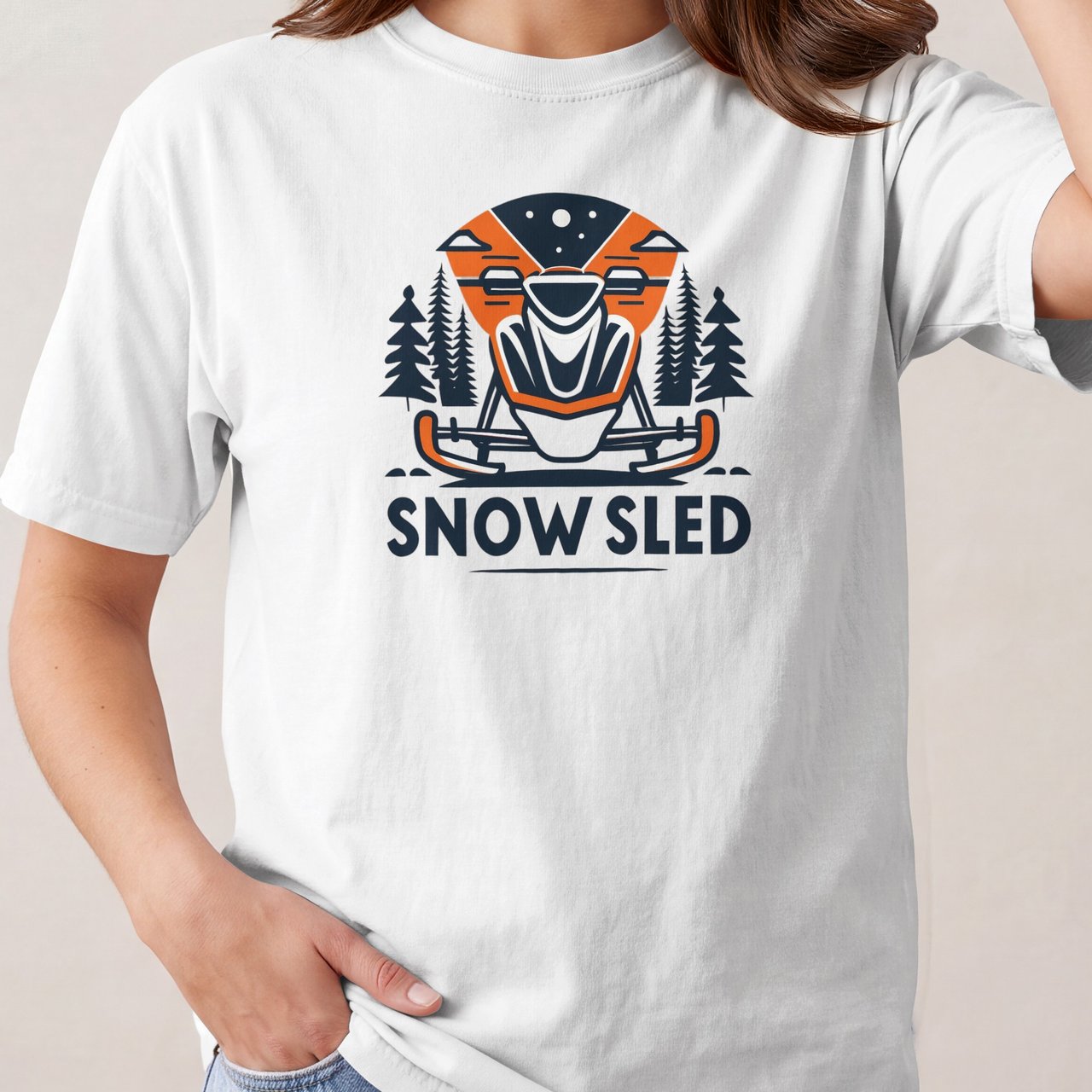 Snow Sled - Snowmobile Design