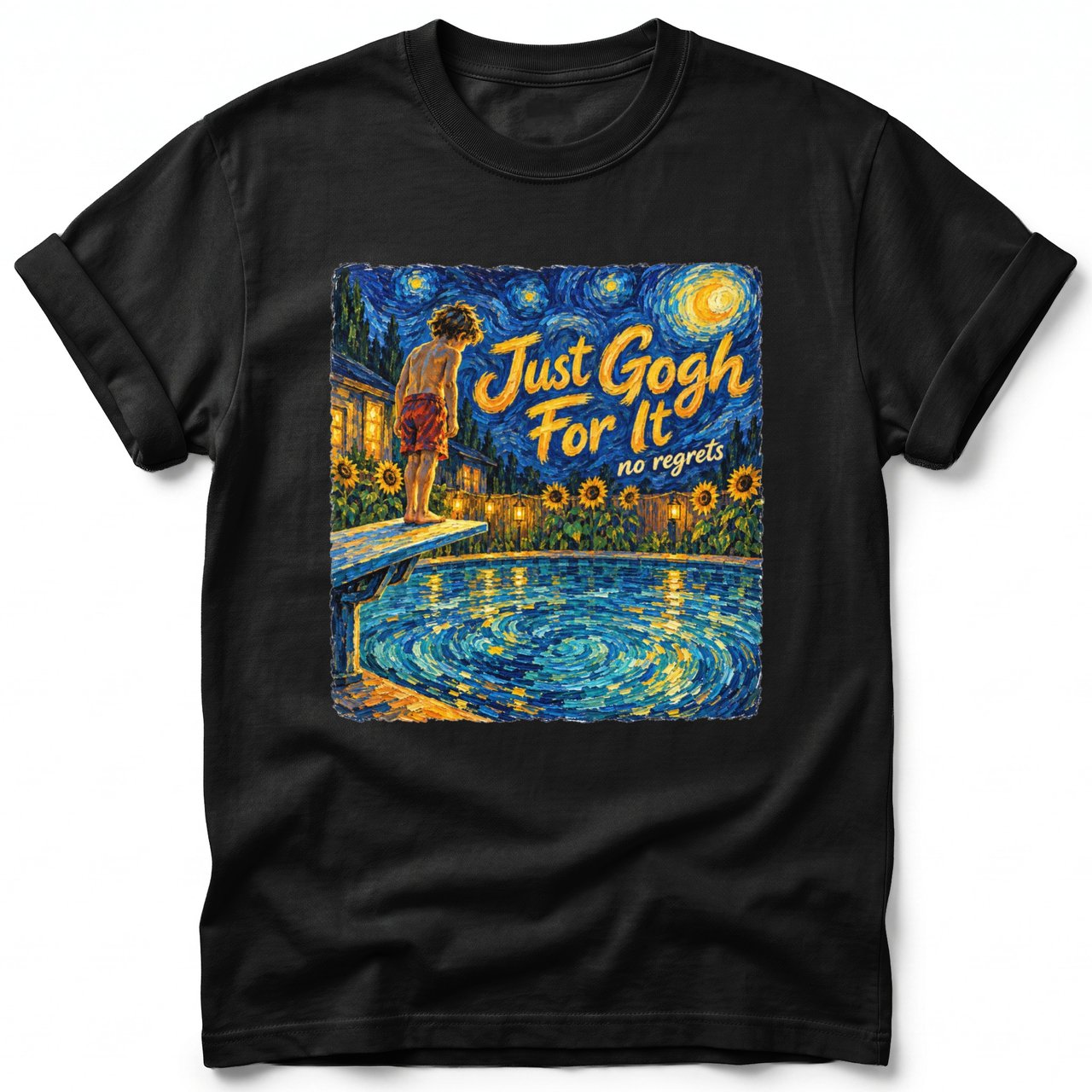 Just Gogh For It ~ Comfort Colors Premium Tee