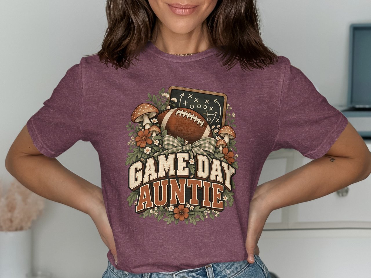 Game Day Auntie Tee