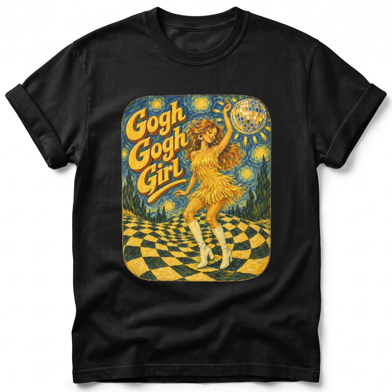Gogh Gogh Girl ~ Comfort Colors Premium Tee