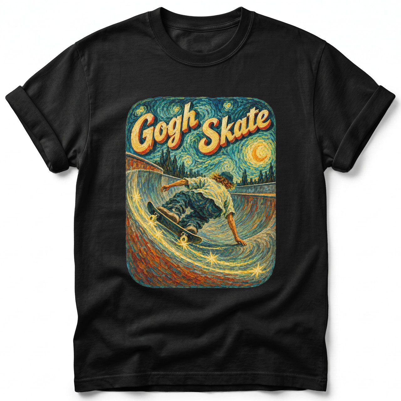 Gogh Skate ~ Comfort Colors Premium Tee