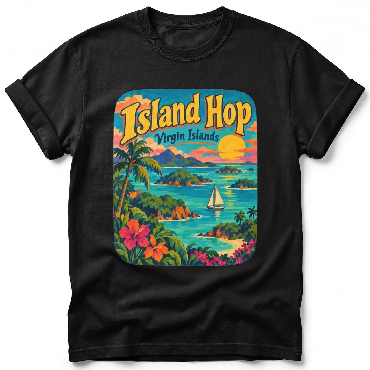 Island Hop ~ Comfort Colors Premium Tee