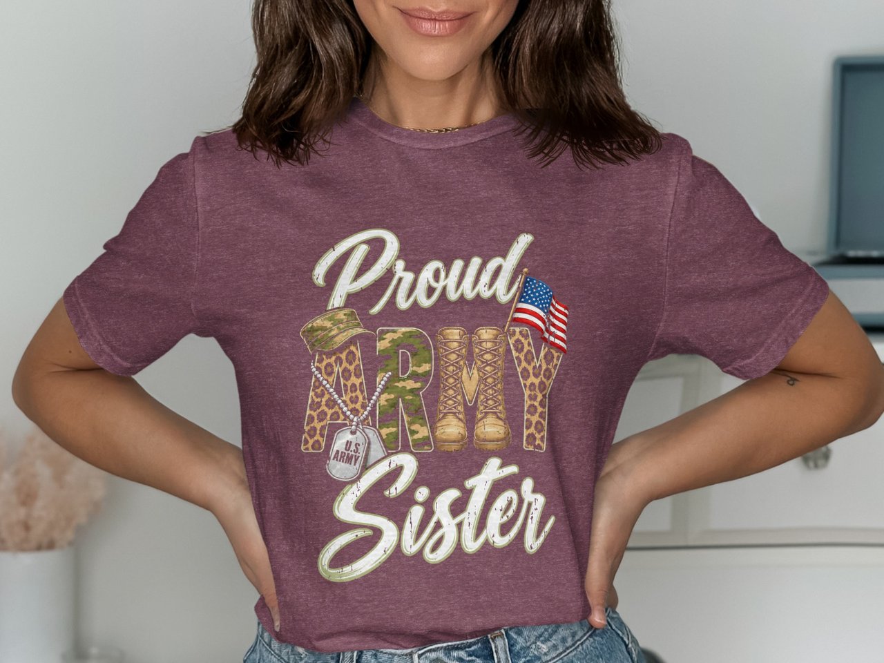 Proud Army Sister Tee
