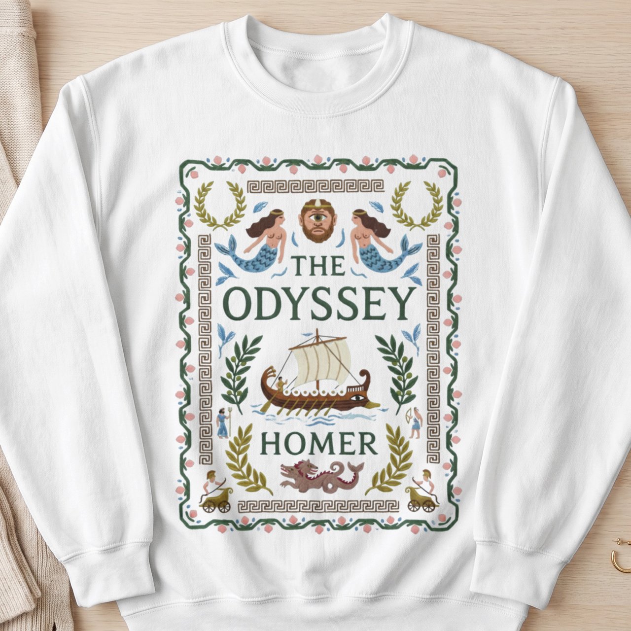 The Odyssey Homer Sweatshirt