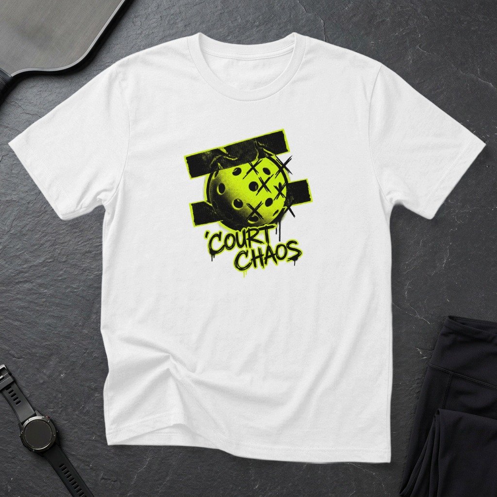 Court Chaos Pickleball T-Shirt