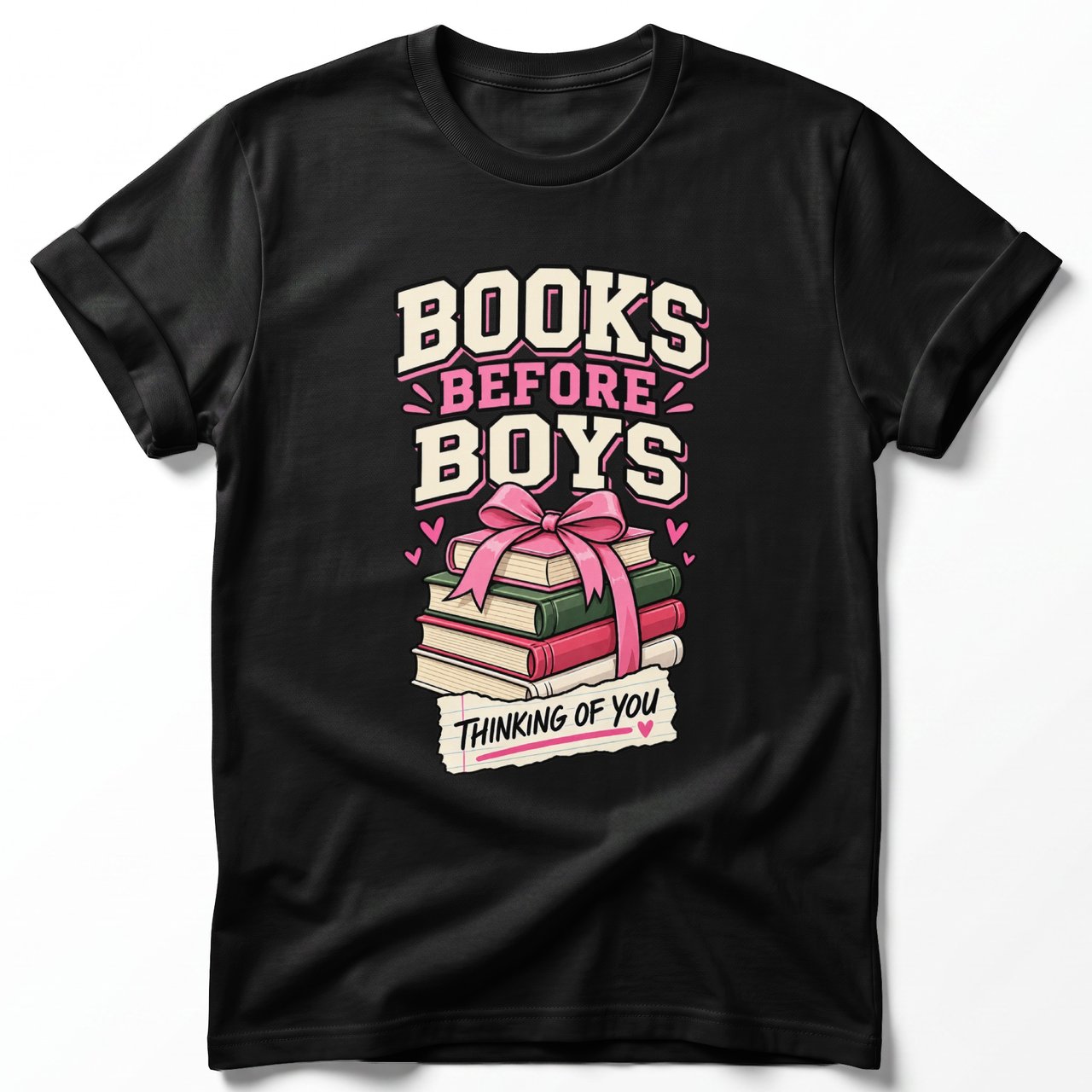 Books Before Boys Tee