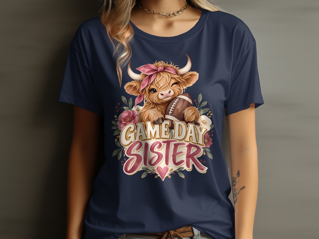 Game Day Sister Tee or Sweatshirt