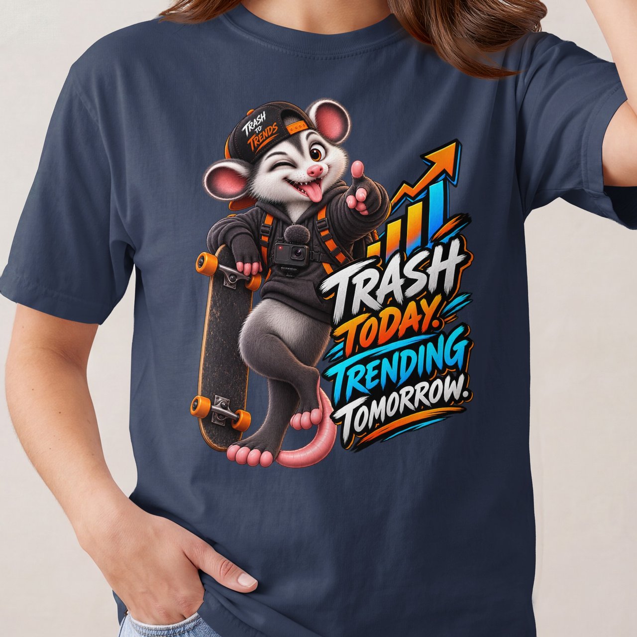 Trash Today Parker the Possum Tee
