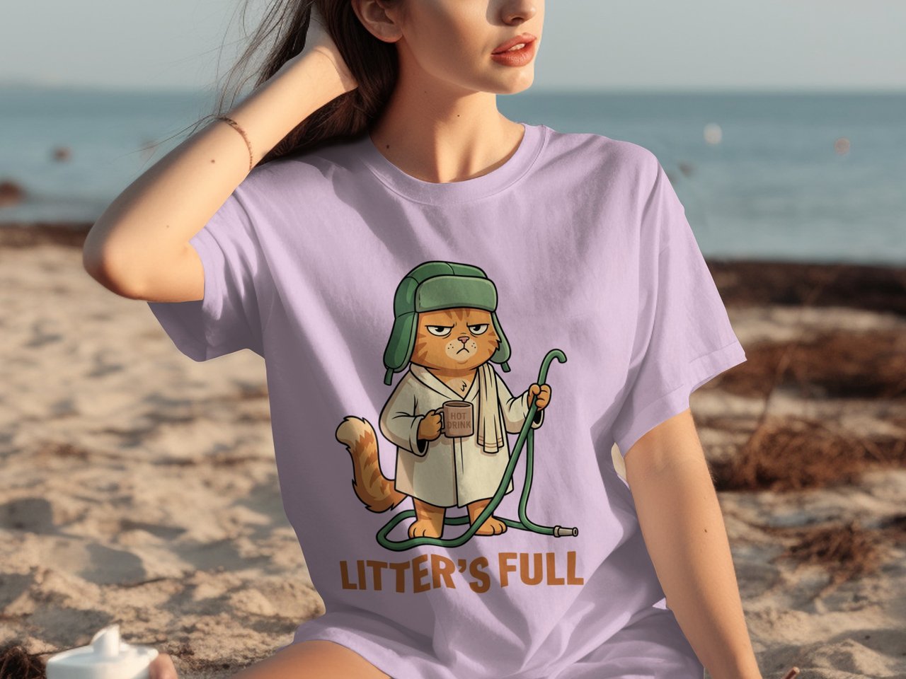 Litter's Full Cat Tee