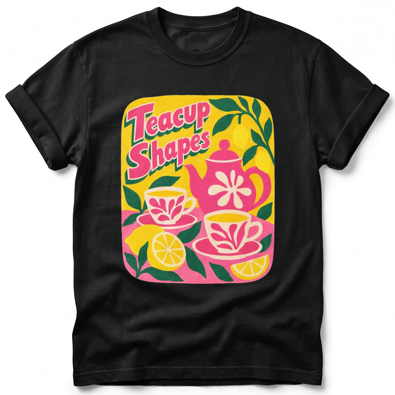 Teacup Shapes ~ Comfort Colors Premium Tee