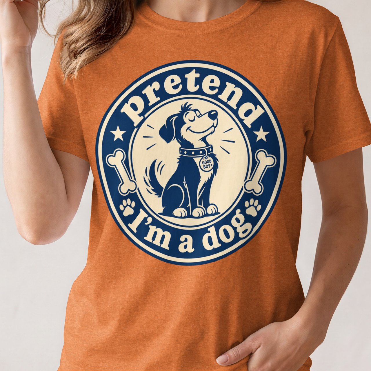 Pretend I'm A Dog Tee