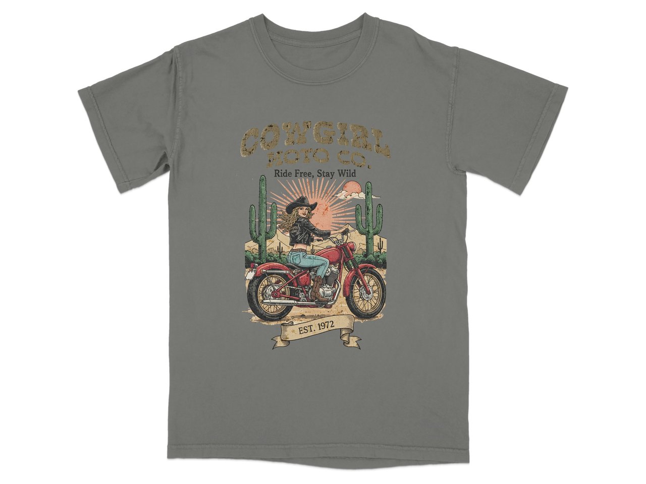 Cowgirl Moto Co Tee