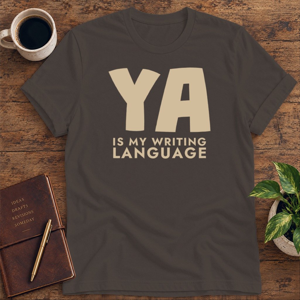 YA Is My Writing Language Softstyle Tee