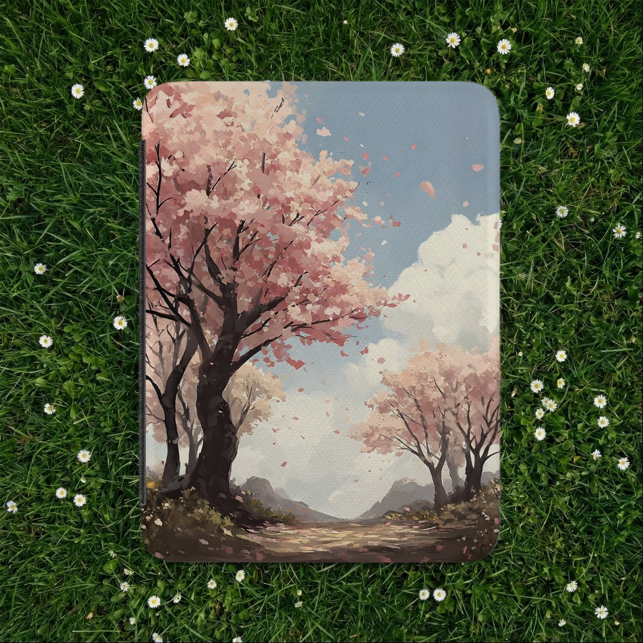 Cherry Blossom Path Kindle Case