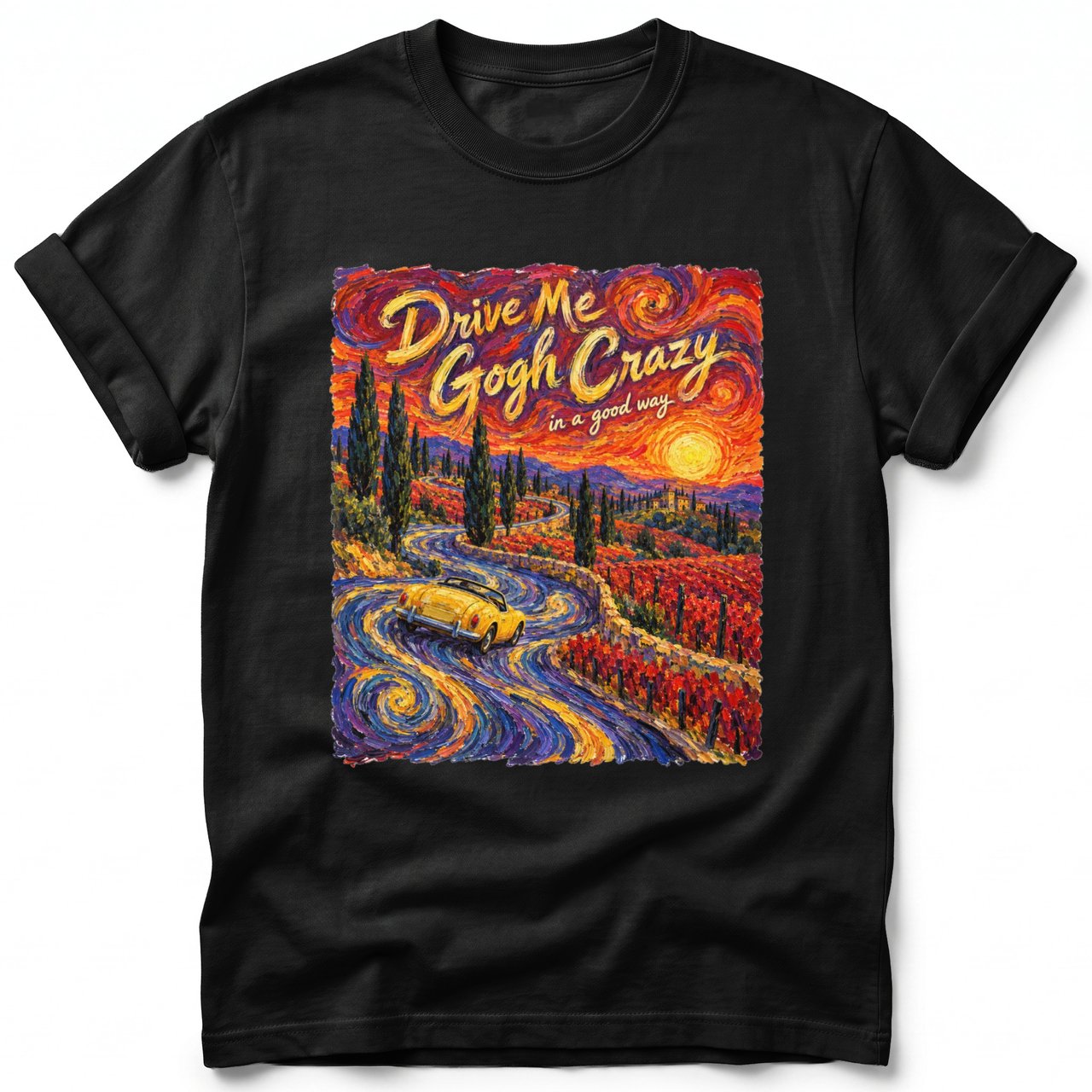 Drive Me Gogh Crazy ~ Comfort Colors Premium Tee
