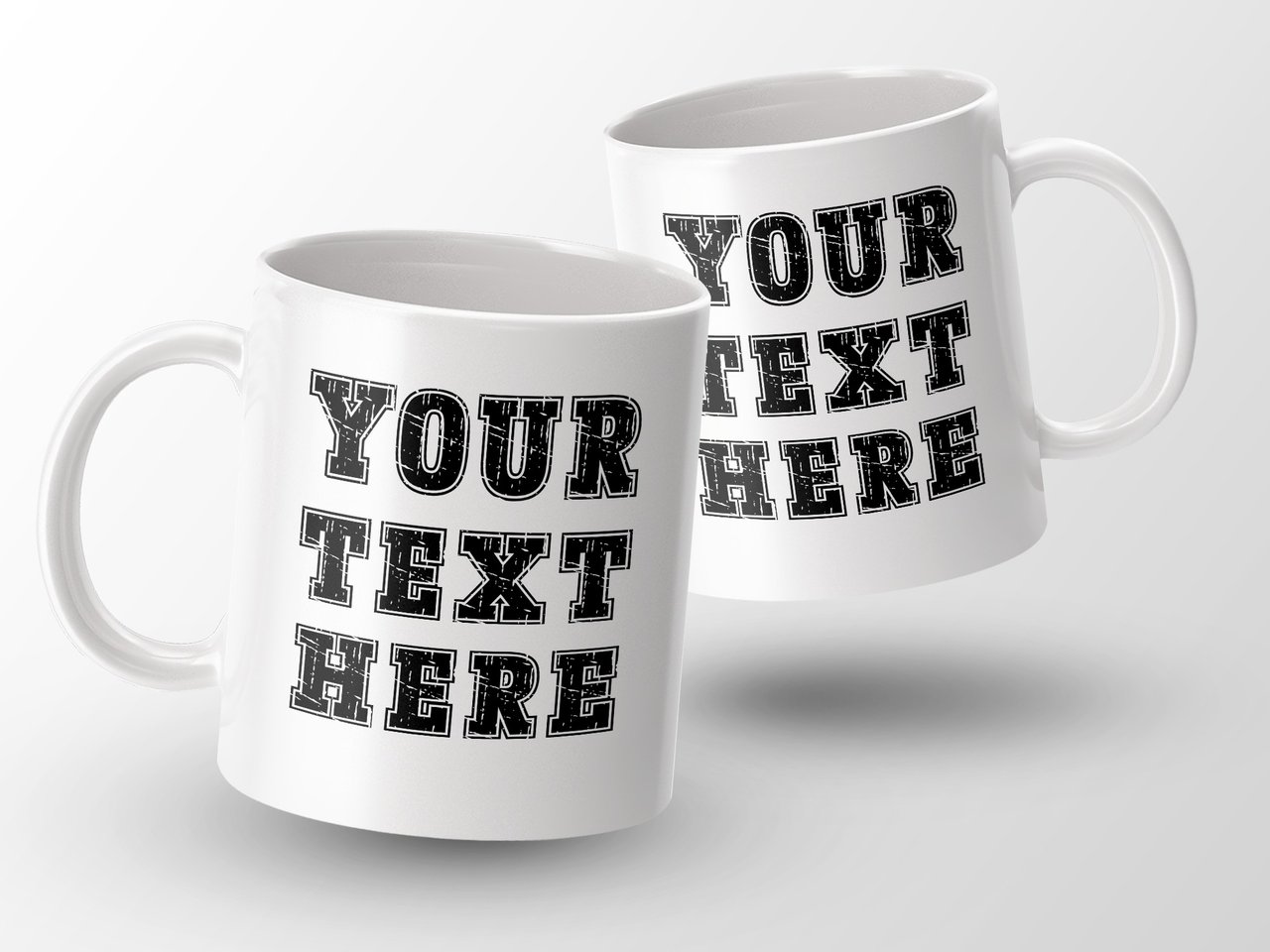 Custom Text Mug