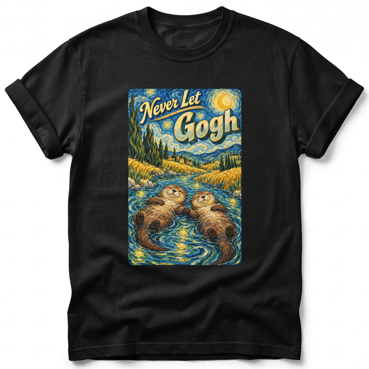Never Let Gogh ~ Comfort Colors Premium Tee