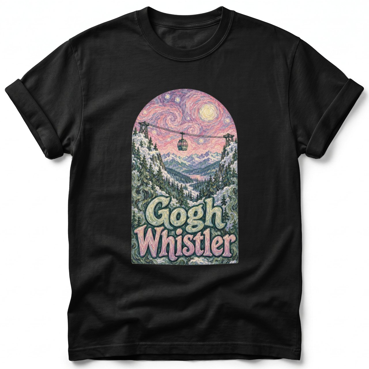 Gogh Whistler ~ Comfort Colors Premium Tee