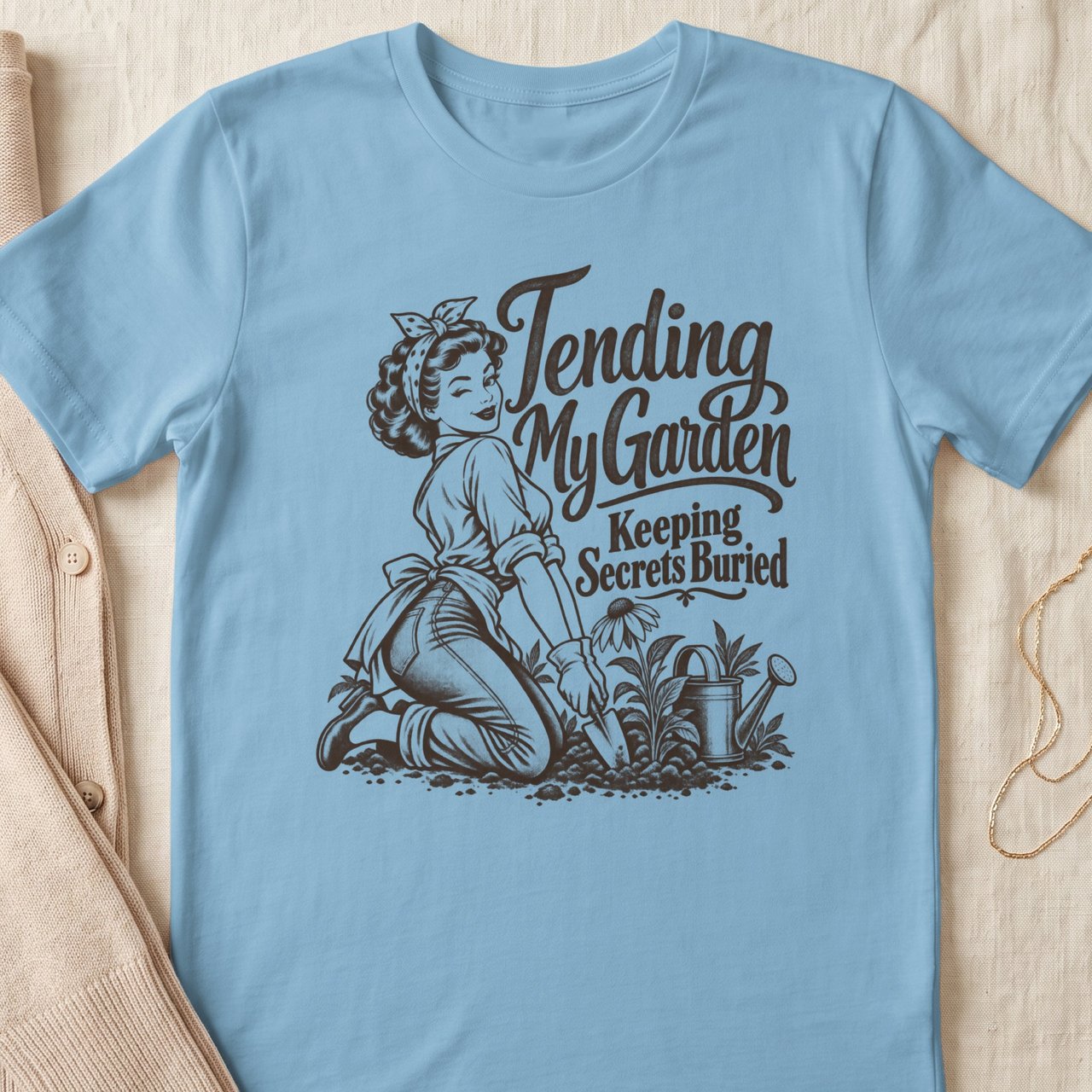 Tending My Garden Secrets Tee
