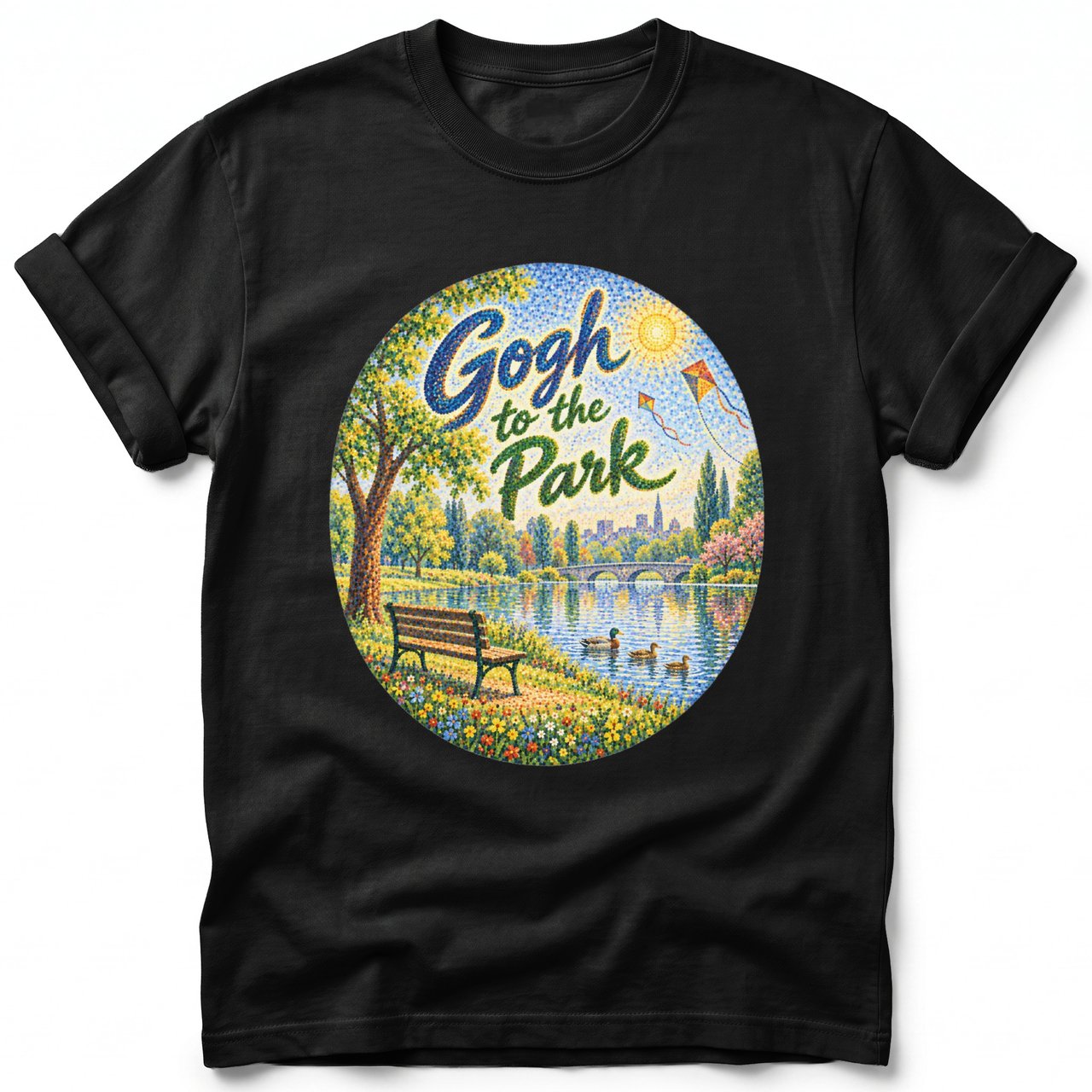 Gogh to the Park ~ Comfort Colors Premium Tee
