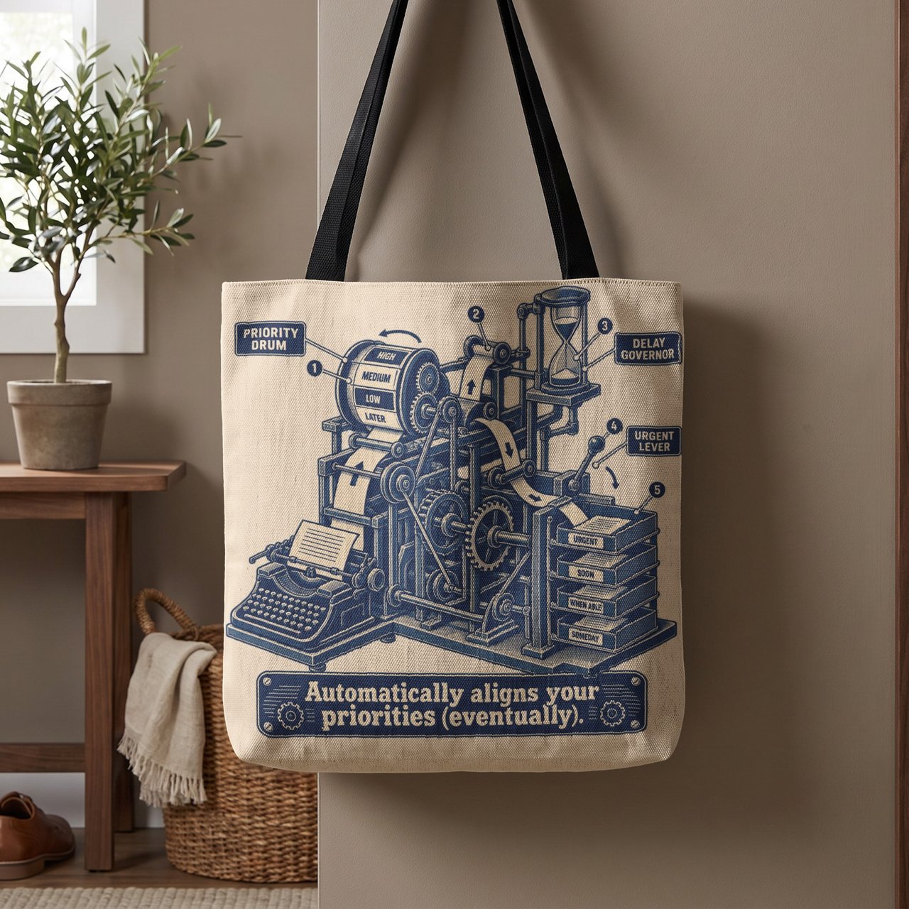 Align Your Priorities Tote Bag