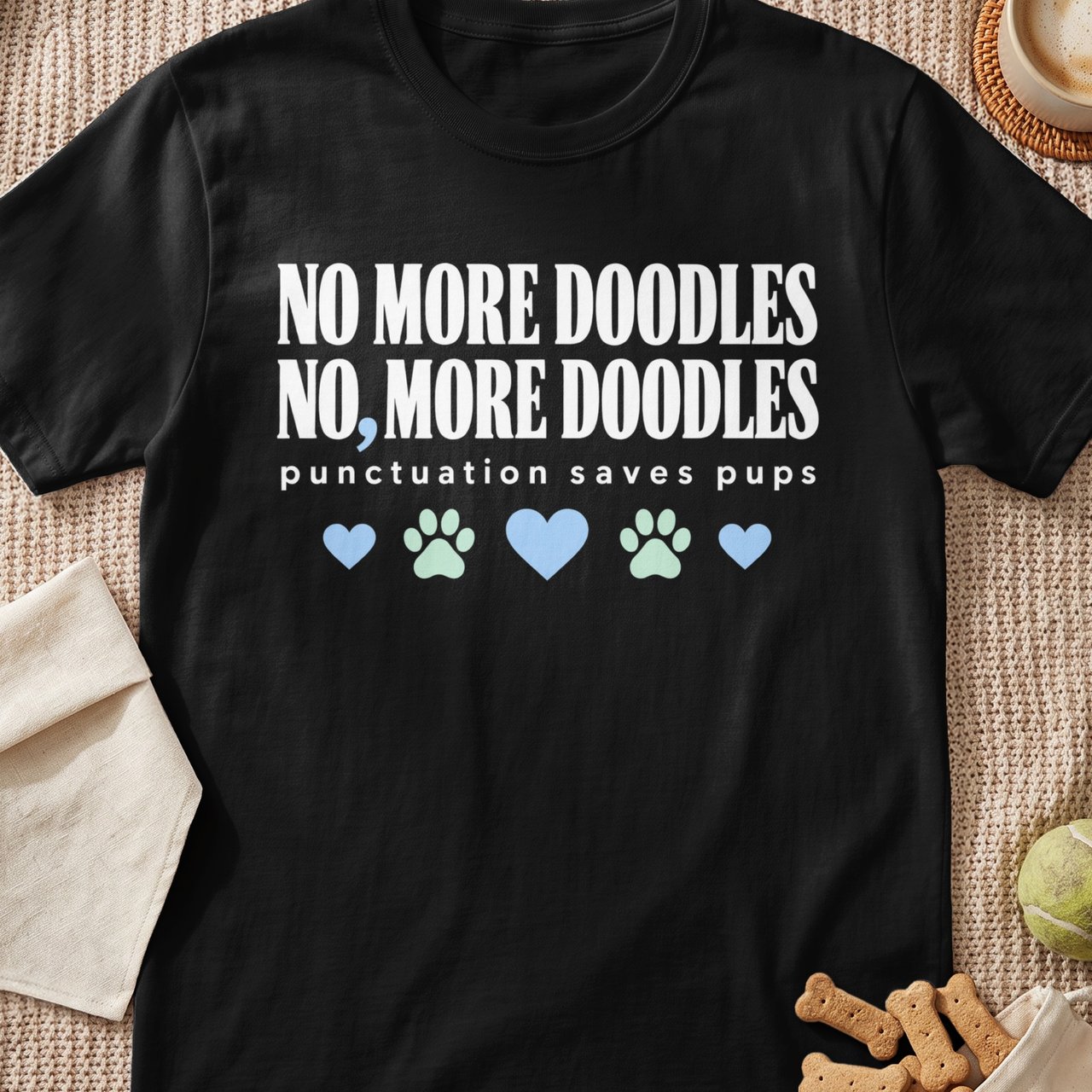 No More Doodles Dog Tee