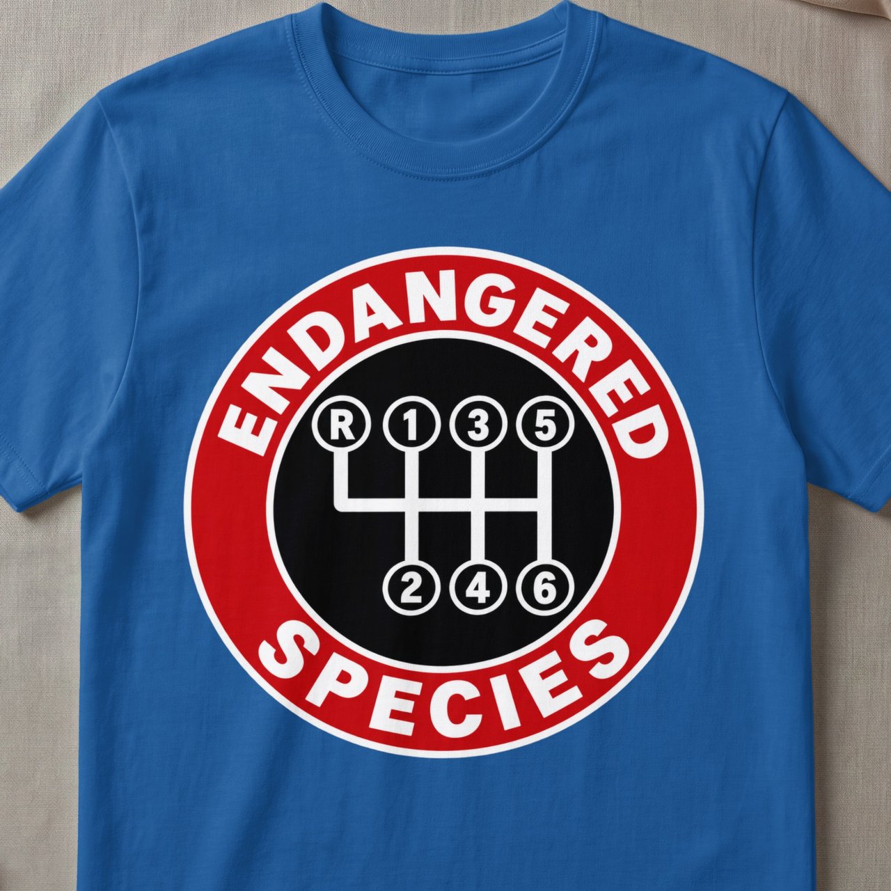 Endangered Species Stick Shift Tee