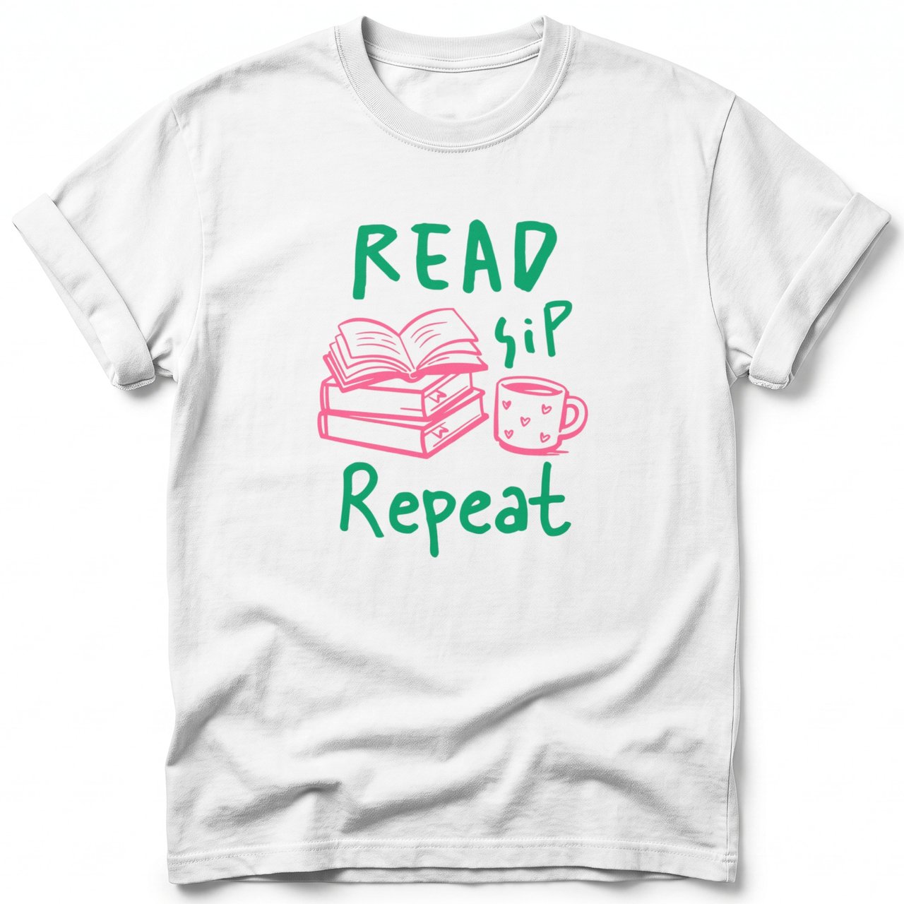 Read Sip Repeat Tee