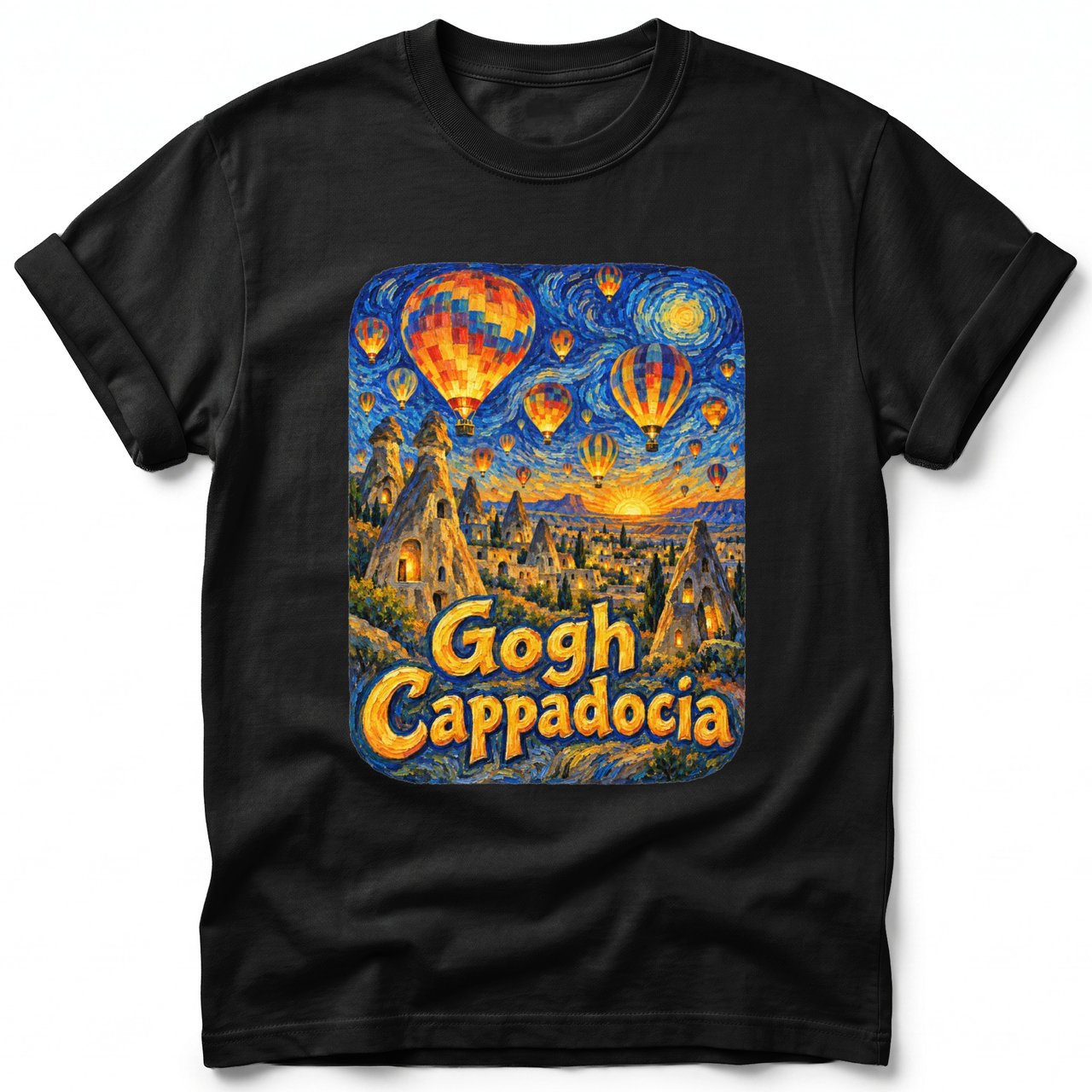 Gogh Cappadocia ~ Comfort Colors Premium Tee