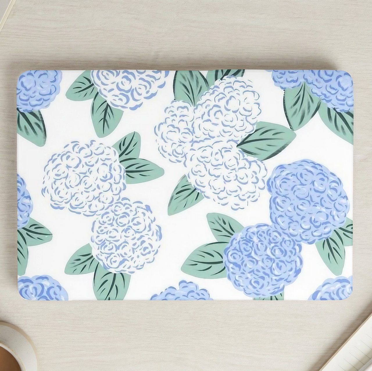 Blue Hydrangea MacBook Case