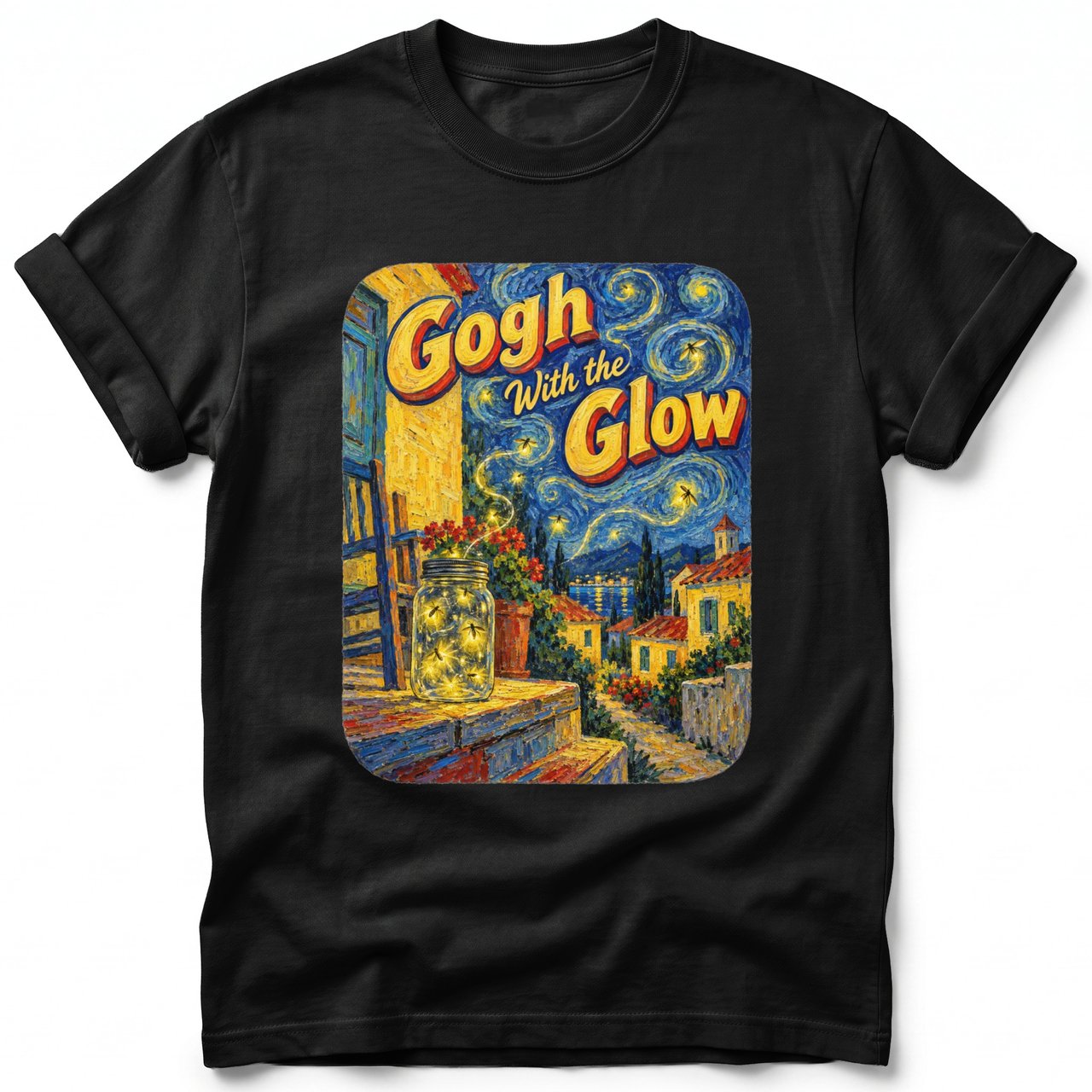 Gogh With the Glow ~ Comfort Colors Premium Tee