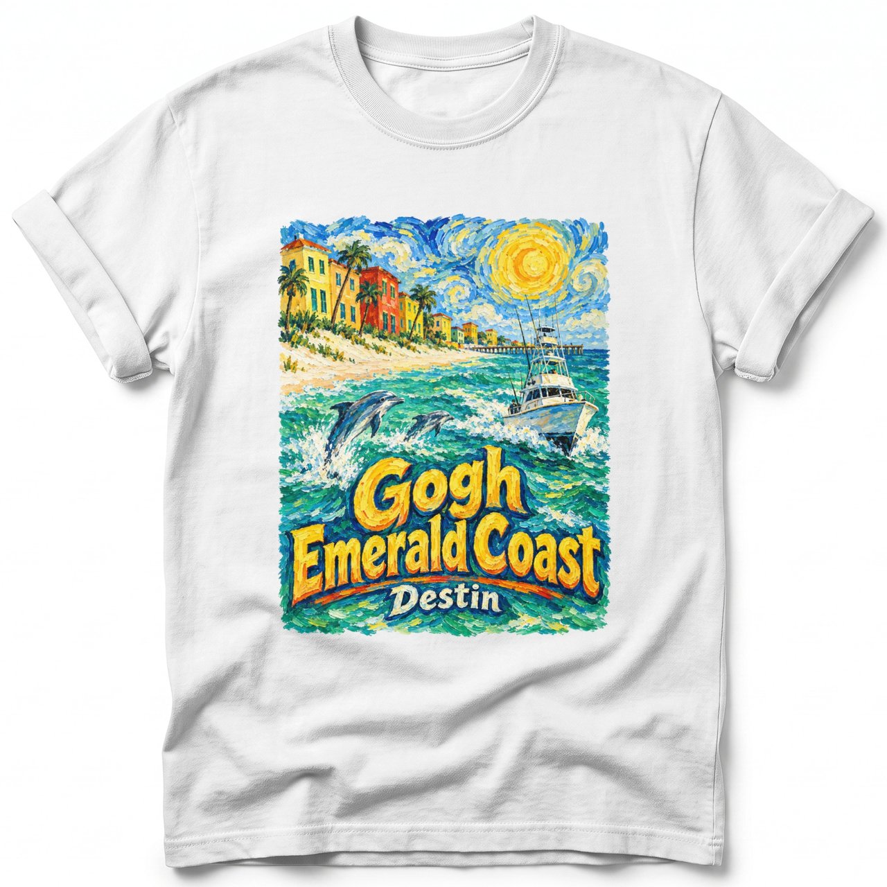 Gogh Emerald Coast ~ Comfort Colors Premium Tee