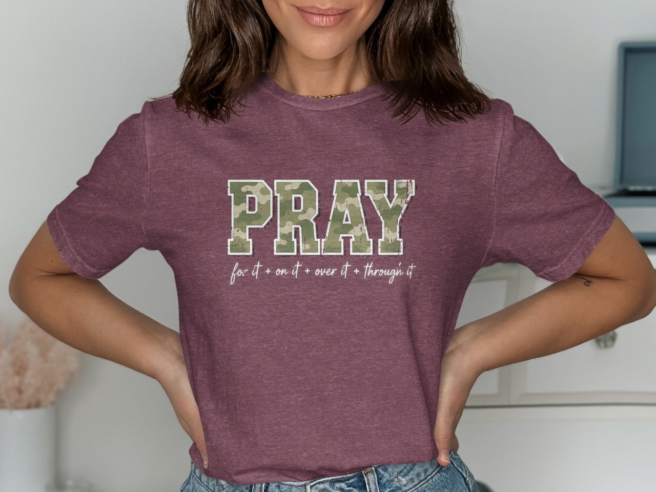 Pray Camo Tee