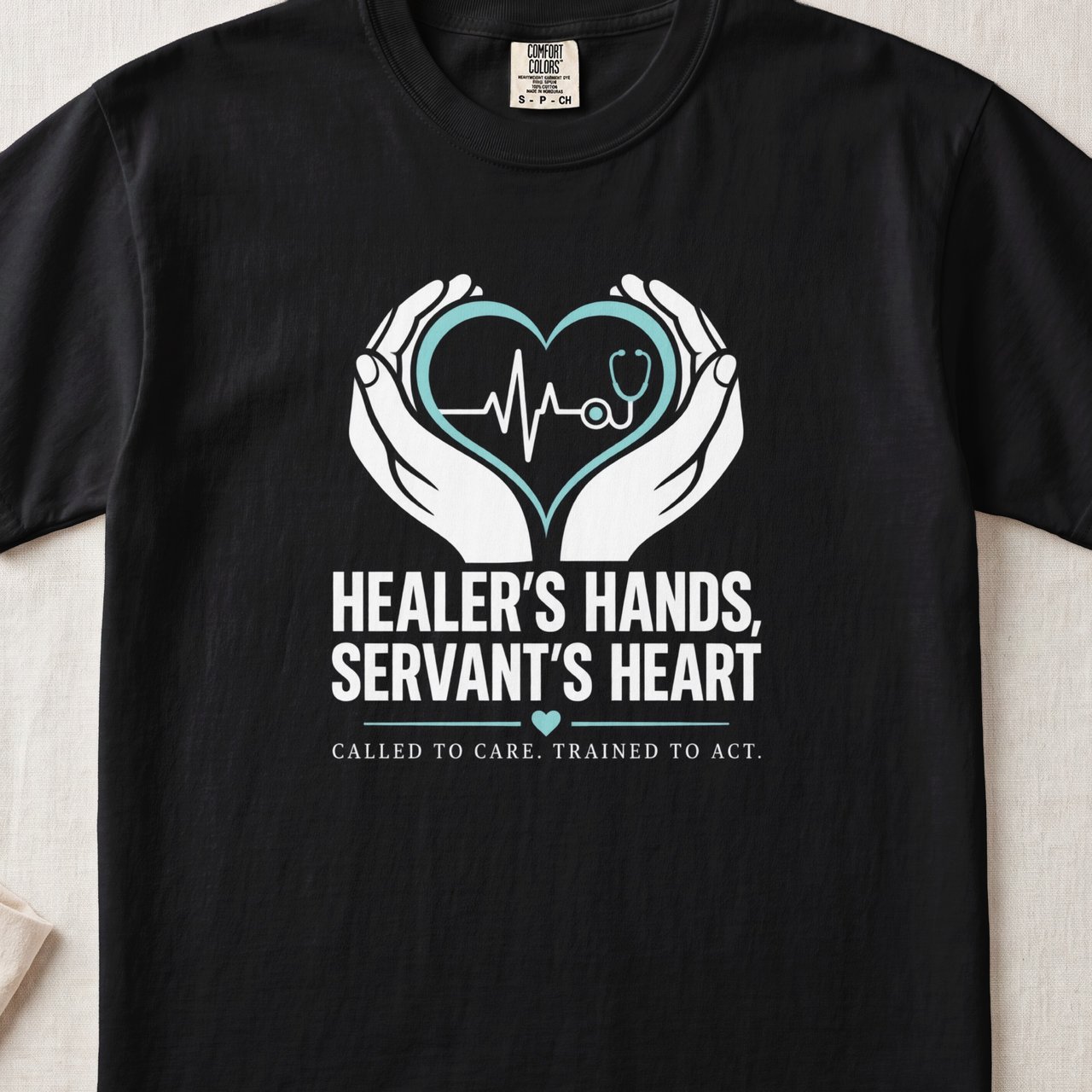 Healer's Hands Servant's Heart Tee