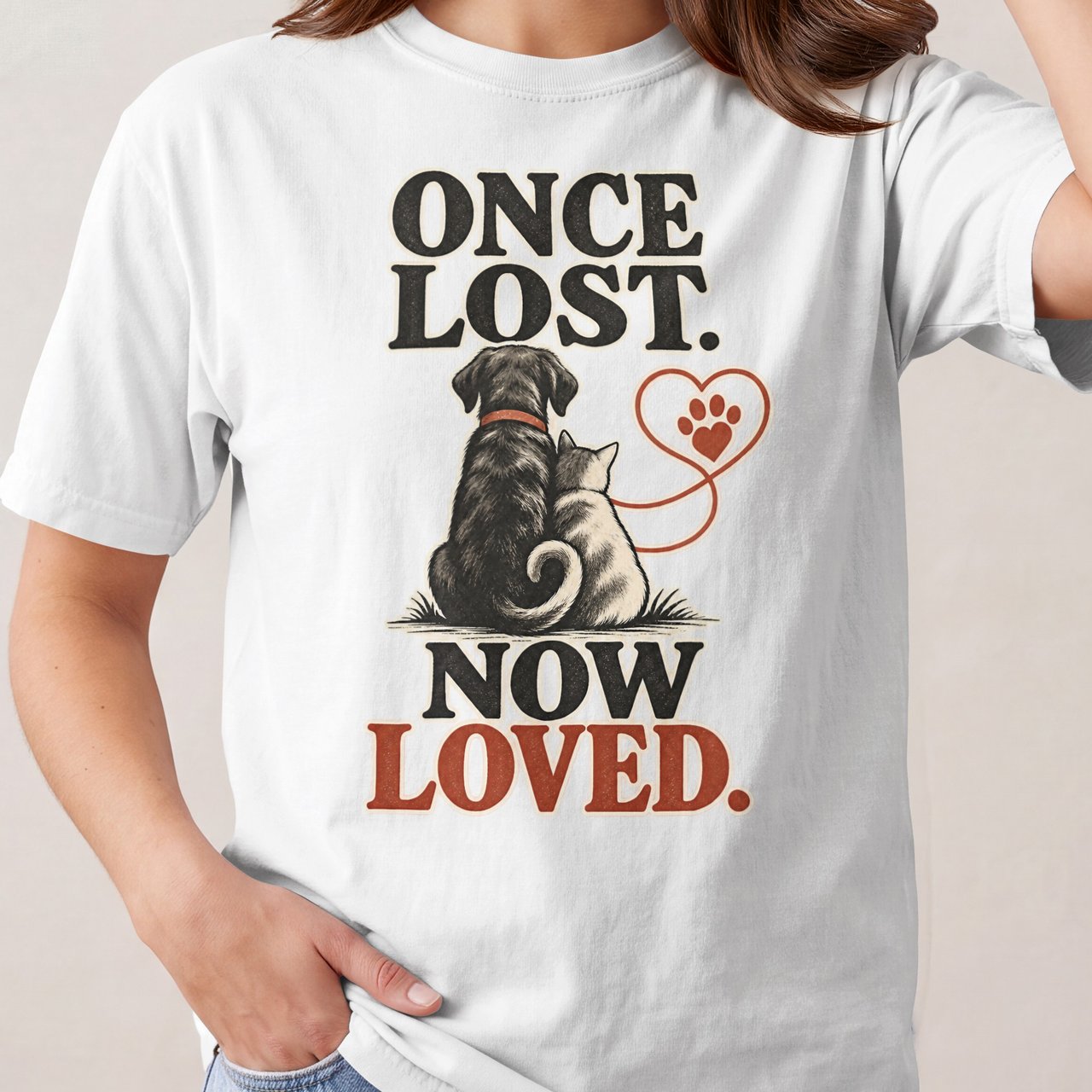 Once Lost Now Loved Tee